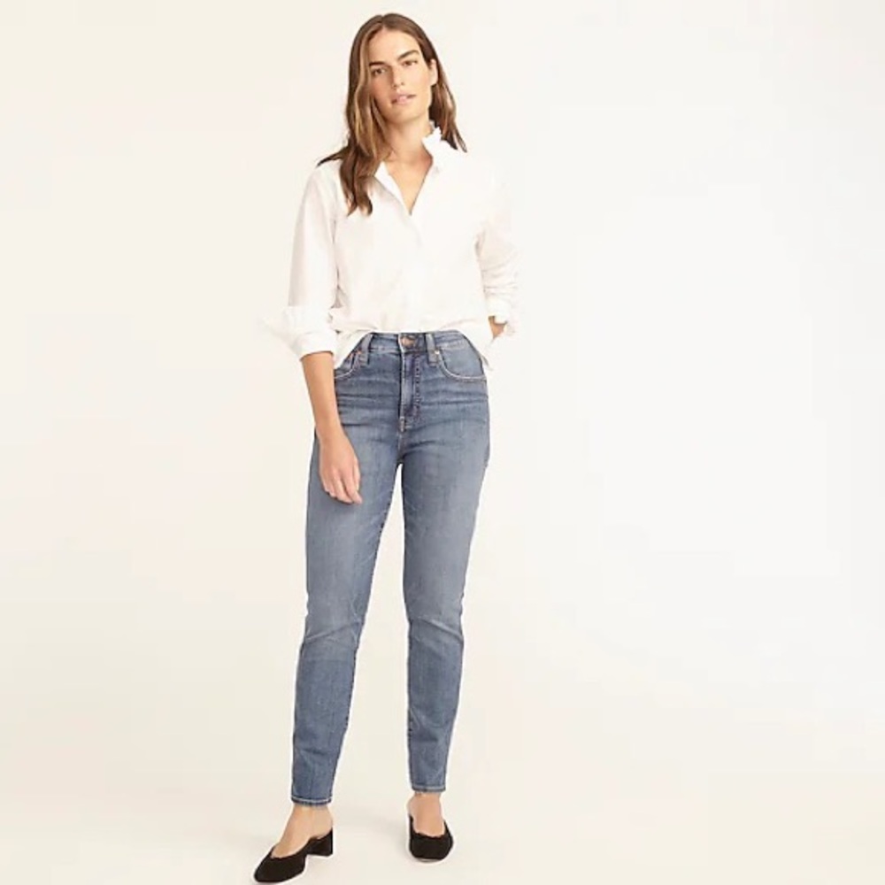 Petite Curvy vintage slim-straight jean in Warm Surf wash